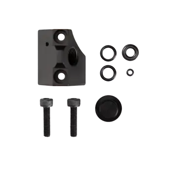 Angled Manometer Bracket