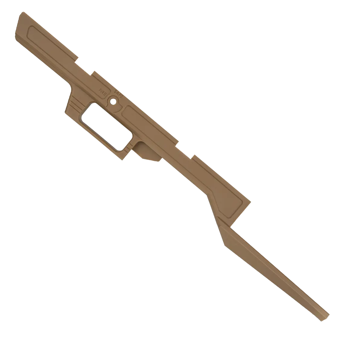 FDE Polymer Chassis Leopard